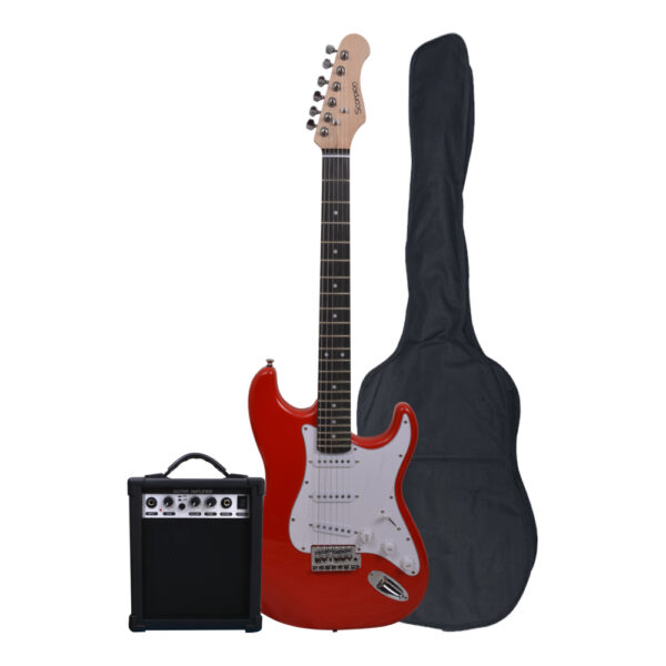 PACK DE GUITARRA ELECTRICA ROJO PAC-5 SCORPION
