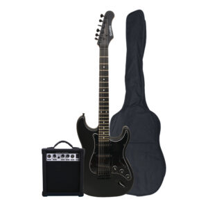 PACK DE GUITARRA ELECTRICA NEGRA PAC-34 SCORPION