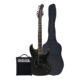PACK DE GUITARRA ELECTRICA NEGRA PAC-34 SCORPION