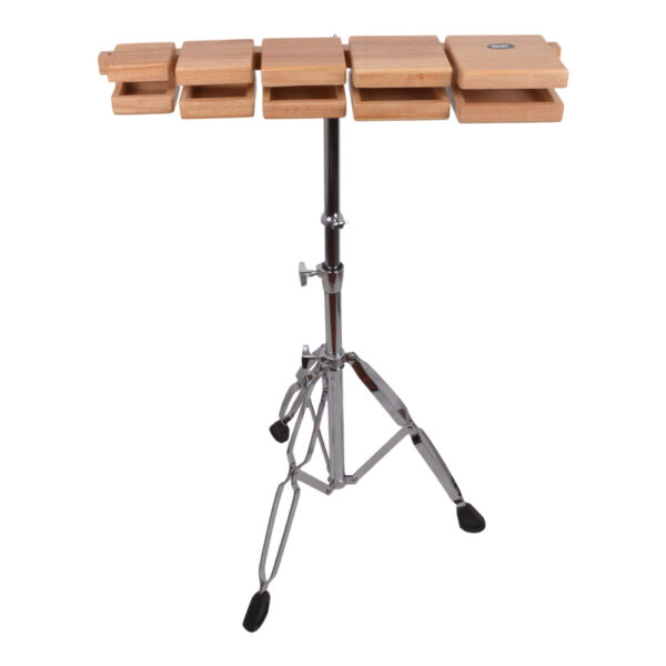 SET DE BLOCKS DE MADERA PENTATONIC CON ATRIL RMX SB-5W
