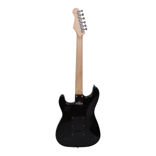 3 PACK DE GUITARRA ELECTRICA NEGRA POLLUX-1 CIPRIANI