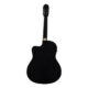 GUITARRA ELECTROACUSTICA 39 CDAS METALICAS CUTAWAY NEGRA LA ESPAÑOLA