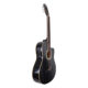 GUITARRA ELECTROACUSTICA 39 CDAS METALICAS CUTAWAY NEGRA LA ESPAÑOLA