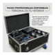 5 CASE DE MADERA 1050x560x520 CON RUEDAS ROYAL CASE RCC-156