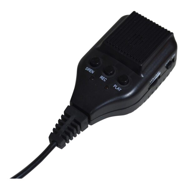 6_ MEGÁFONO VERSÁTIL 50W CON BLUETOOTH, USB/SD Y SIRENA NEGRO POLYVOX