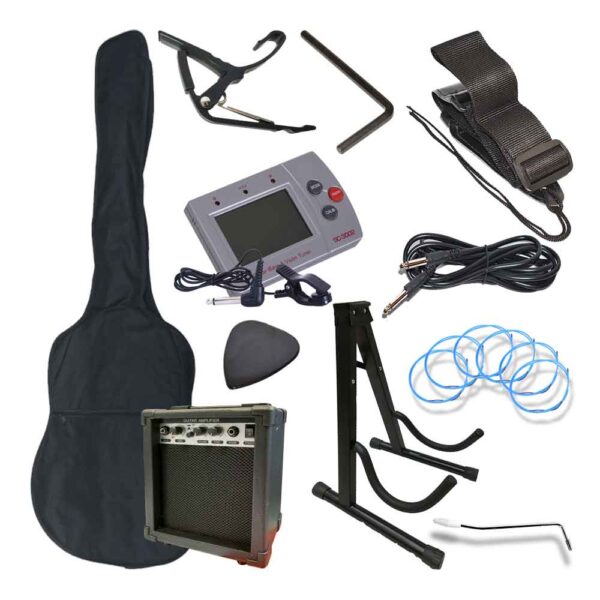 PACK DE GUITARRA ELECTRICA ROJO PAC-5 SCORPION