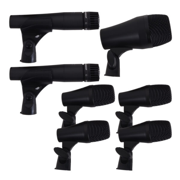 SET DE 7 MICRÓFONOS PARA BATERÍA BAT-7 CIPRIANI
