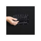 2 MANILLA DE METAL ABATIBLE CON RESORTE NEGRO MOD.M4R MEKSE