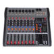 KIT DE AMPLIFICACION MIXER 8 CANALES + 2 CAJAS ACTIVAS CARVERPRO 415-BT