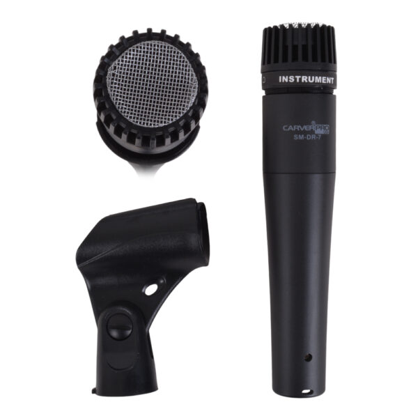 SET DE 7 MICRÓFONOS PARA BATERÍA SM-DR-7 CARVERPRO