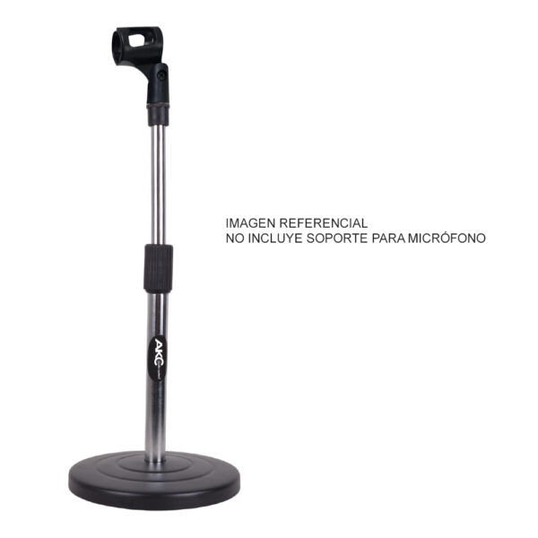 PEDESTAL SOBREMESA RECTO CON BASE REDONDA MS-13S AKC