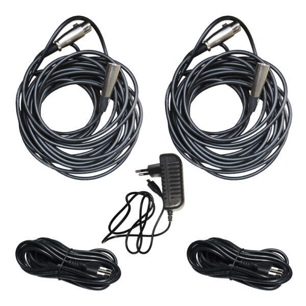 KIT DE AMPLIFICACION MIXER 8 CANALES + 2 CAJAS ACTIVAS CARVERPRO 415-BT